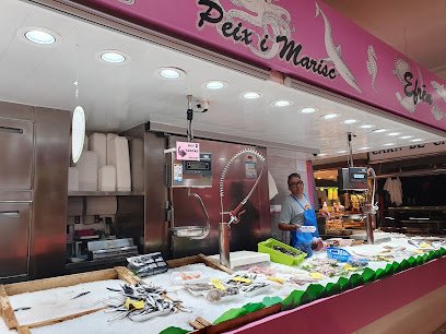 Pescadería Efrén y Susana Peix i Marisc en Barcelona