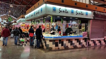 Pescadería Sunta Peixaters de Barcelona, Mercat de la Concepció en Barcelona