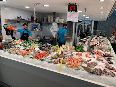 Lonja de pescado Peixnot en Barcelona